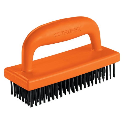 [12655] Cepillo rectangular de alambre 172 pinceles,con mango,Truper CEA-82