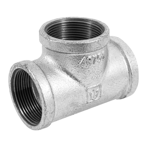 [48756] Tee sencilla 1-1/2' acero galvanizado, FOSET CG-705