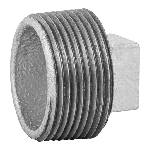 [48783] Tapón macho 1-1/4' de acero galvanizado, FOSET CG-314