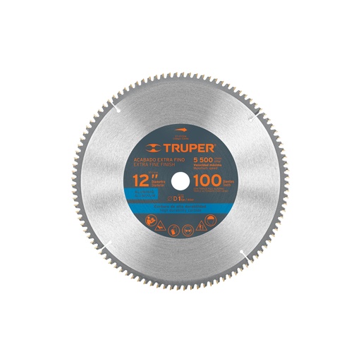 [12686] Disco sierra 12' para aluminio, 100 dientes centro 1' ST-12100A