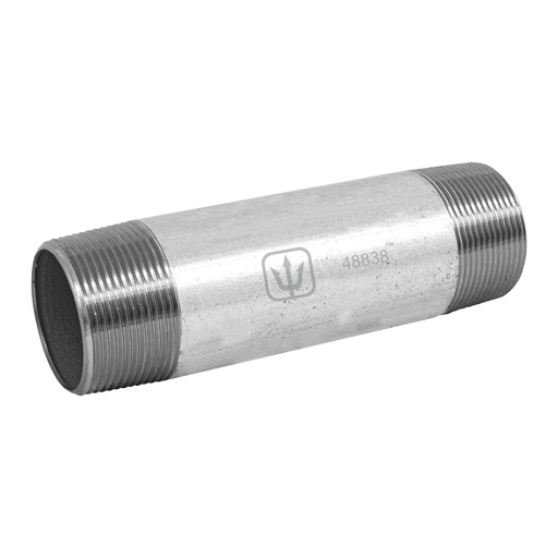[48838] Niple de acero galvanizado 1-1/2 x 6', FOSET CG-439