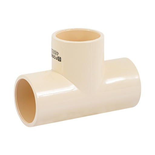 [48935] Tee sencilla de CPVC de 1-1/4', FOSET CPVC-764
