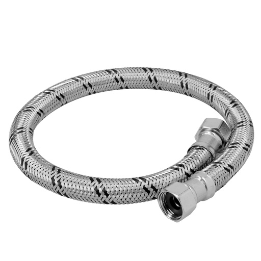 [48965] Manguera para boiler, acero inox, 1/2'x1/2', 60 cm, FOSET FBO-2260X