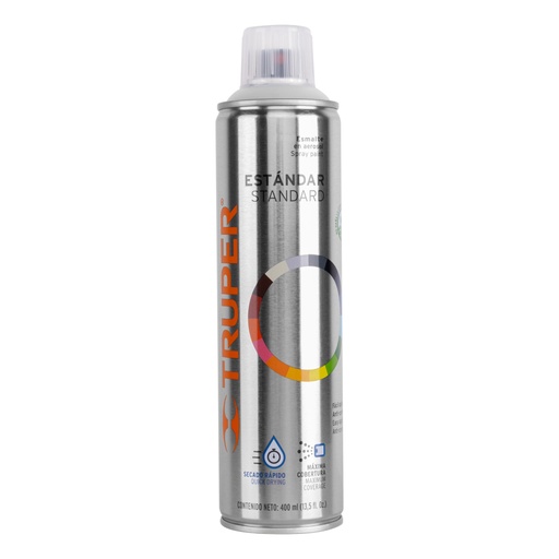 [12731] Pintura en aerosol, transparente mate, bote esbelto, 400 ml PA-TRM