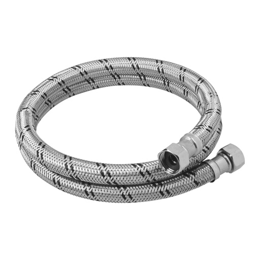 [48967] Manguera para boiler, acero inox, 1/2'x1/2', 120 cm, FOSET FBO-22120X
