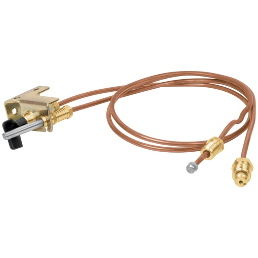 [49212] Termopar con piloto, tubo de cobre, 60 cm, FOSET TEPAR-60