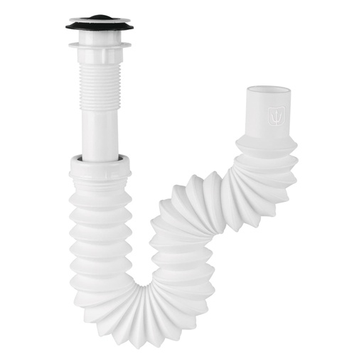 [49365] Céspol flexible 1-1/4', contra, polipropileno, para lavabo CE-235