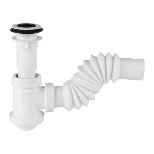 [49366] Céspol de bote 1-1/4', contra, polipropileno, para lavabo CE-218