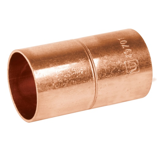 [49701] Cople de cobre 3/4', con ranura, FOSET CC-262