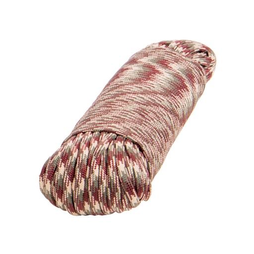 [49706] Piola de nylon paracord de 4mm x 30m camo, madeja, FIERO PIO-430NC