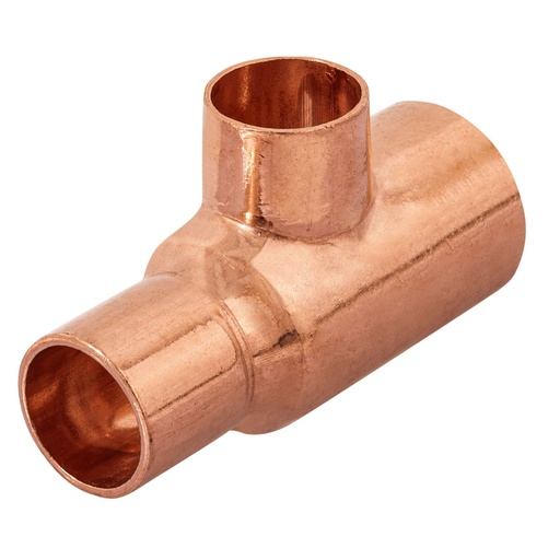 [49742] Tee reducida de cobre 3/4' x 1/2' x 1/2', FOSET CC-722