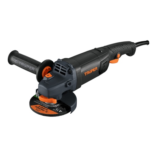 [12873] Esmeriladora angular 4-1/2', 1250W, TRUPER INDUSTRIAL ESMA-4512N