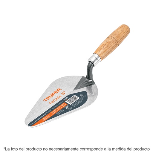 [13006] Cuchara para albañil 9' forjada tipo Centroamericana, TRUPER CT-9C