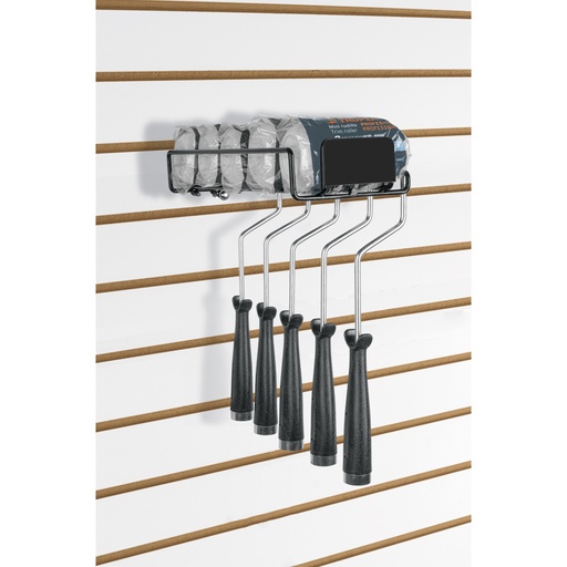 [57044] Rack para rodillos para pintar de 4', Truper R-ROPI-4