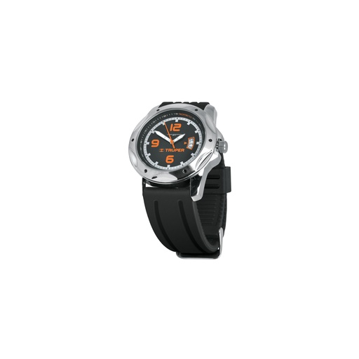 [60070] Reloj para caballero de cuarzo, correa de plástico, Truper REL-PC