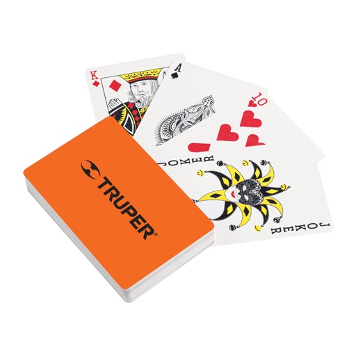 [60141] Baraja poker de 54 cartas, Truper BRJ-54
