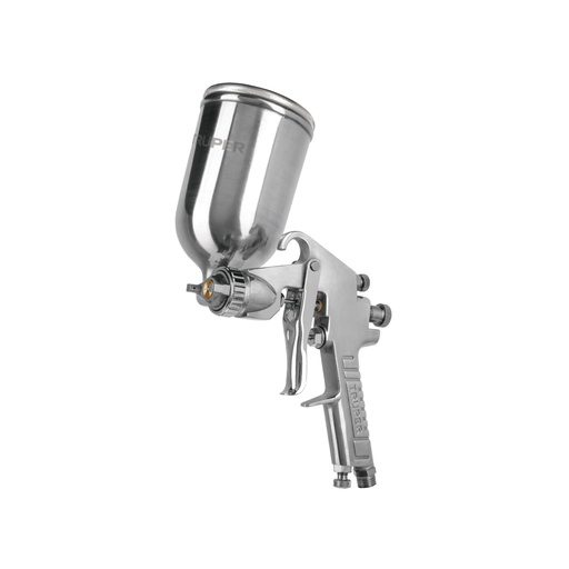 [13060] Pistola p/pintar gravedad LVMP vaso aluminio, 2 mm, Truper PIPI-422