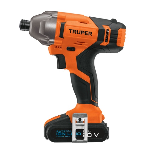 [101606] Destornillador de impacto 1/4', 20V, 1 batería 2Ah, PRO DIMI-20A