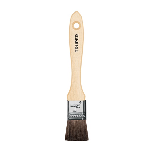 [12466] Brocha pelo de camello de 1' con mango de madera, TRUPER BRT-1C