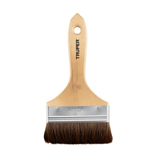 [12470] Brocha pelo de camello de 4' con mango de madera, TRUPER BRT-4C