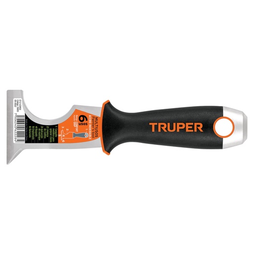 [15855] Espátula 2-1/2' de 6 usos, acero inox, Comfort Grip, Expert ET-2-1/2R5X