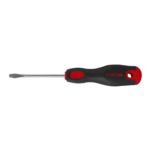 [21478] Desarmador plano 3/16 x 3' mango Comfort Grip, Pretul DR-3/16X3BP