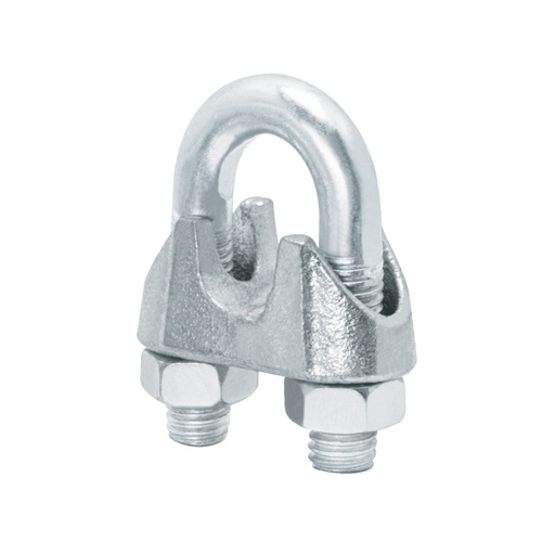 [44087] Blíster c/1 nudo (perro) de hierro p/cable de 1/2', FIERO NUDO-1/2