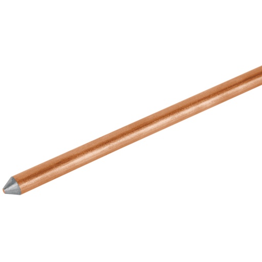 [46124] Varilla de 1.5 m, acero revestido de cobre, de 1/2' Volteck VT-15