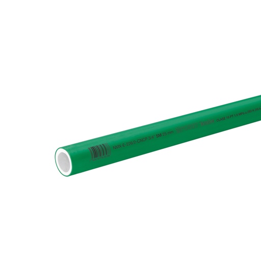 [49898] Tubo de 25mm (3/4') PPR hidráulico, 4m, 0.9kg, FOSET CV-002