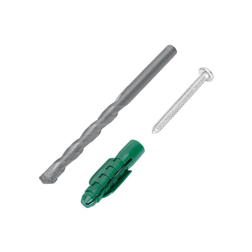 [40162] Kit de 20 taquetes 1/2' con pijas #14 y 1 broca 1/2', FIERO TQ-1/2J