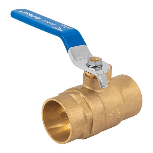 [49010] Válvula de esfera de latón, soldable 1-1/2', FOSET ESSO-1-1/2