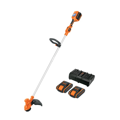 [103243] Desbrozadora inalámbrica 40V, 2 baterías 2Ah,1 carg.dual,PRO DESI-40A