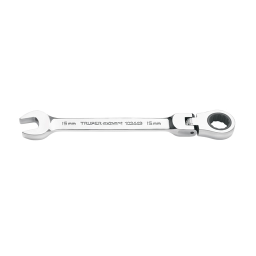 [103449] Llave combinada con matraca 15 mm flexible, Expert LL-2015MXF
