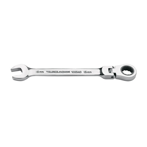[103540] Llave combinada con matraca 16 mm flexible, Expert LL-2016MXF