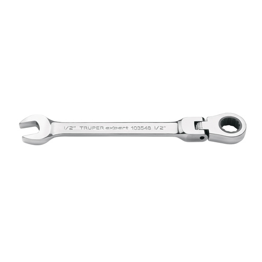 [103548] Llave combinada con matraca 1/2' flexible, Expert LL-2016XF