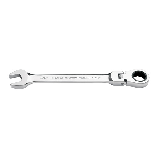 [103550] Llave combinada con matraca 5/8' flexible, Expert LL-2020XF
