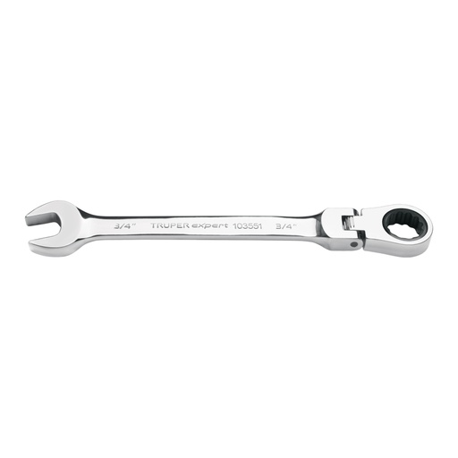 [103551] Llave combinada con matraca 3/4' flexible, Expert LL-2024XF