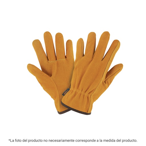 [103768] Guantes de carnaza, usos generales, M, Truper GU-243