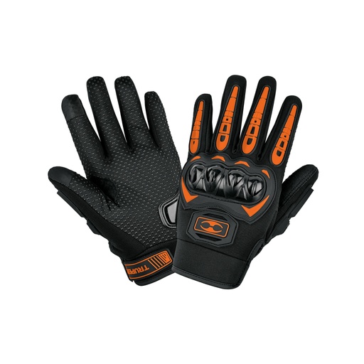 [103874] Guante con protección para motociclista, M, TRUPER GU-972