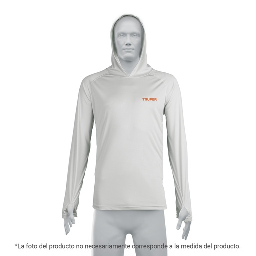 [103979] Playera protección solar,m. larga, c/gorro,hombre,EG, TRUPER PPS-XG