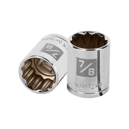 [13308] Dado de 7/8', 12 puntas, cuadro 1/2', Truper D-1228