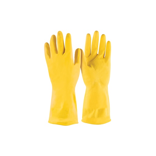 [29942] Guantes de látex para limpieza, amarillos, XG, Pretul GU-344