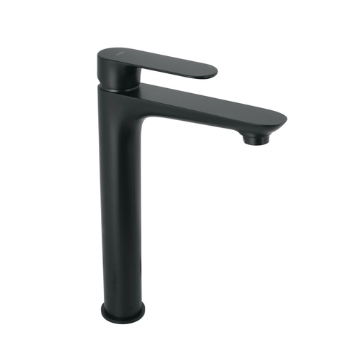 [44090] Monomando alto para lavabo, negro, FOSET RIVIERA RIM-46M