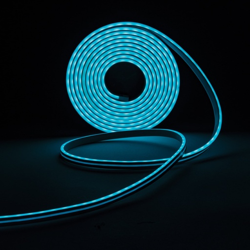 [45345] Tira Flexible de LED multicolor RGB Neón, 5 m, VOLTECK TIR-10NL