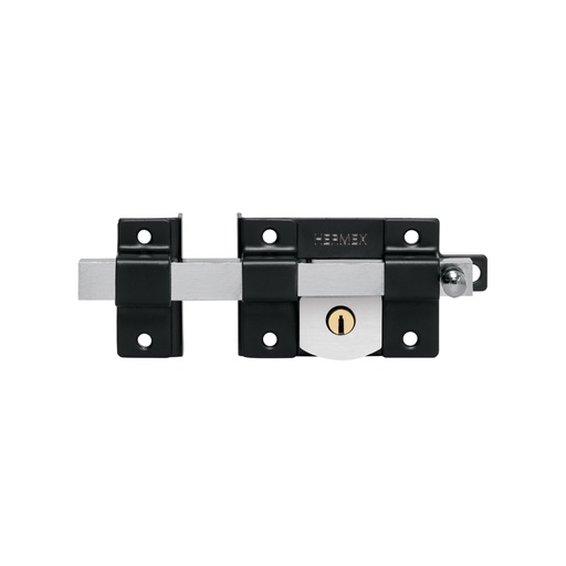 [45580] Cerradura de barra libre, izquierda, negra HERMEX CB-456I