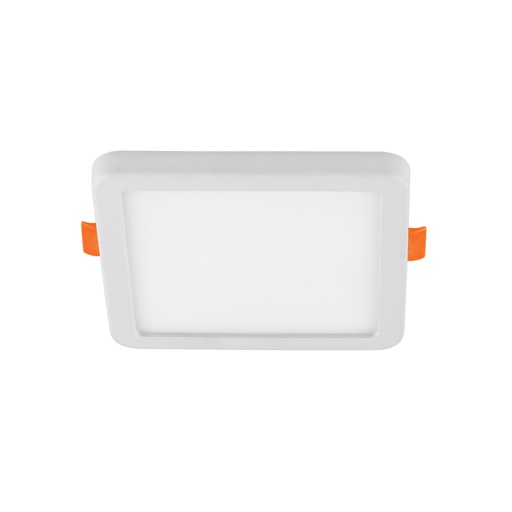 [45669] Luminario LED empotrable ajustable 6 W, cuadrado, luz de día EMP-800L