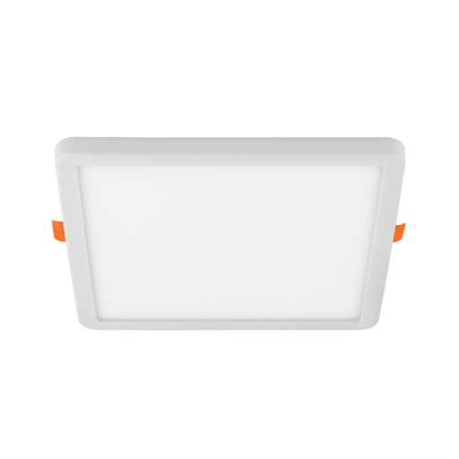 [45671] Luminario LED empotrable ajustable 15 W, cuadrado luz de día EMP-802L