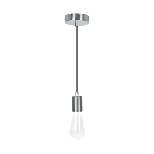 [45674] Socket colgante metálico, satín, VOLTECK SOC-10SS