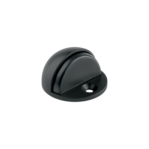 [45691] Tope metálico para puerta, media luna, negro, HERMEX TODO-6