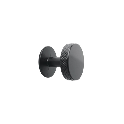 [45821] Perilla metálica estilo 'Oviedo', negro, HERMEX PER-156